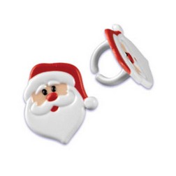 Santa Face Cupcake Toppers