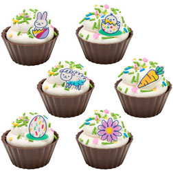 Doodle Bunny Easter Icing Decorations