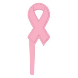 Pink Ribbon Picks
