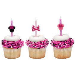 Minnie Mouse Birthday Candle