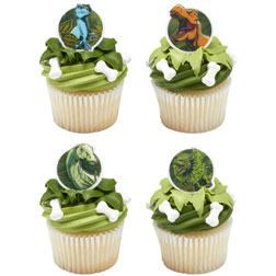 Jurassic World Cupcake Toppers