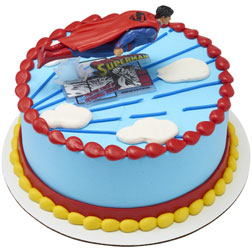 Superman Cake Topper