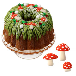 Mushroom Icing Decorations