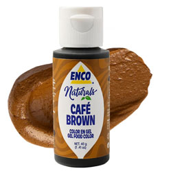 Brown Natural Food Coloring Gel