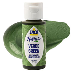Green Natural Food Coloring Gel