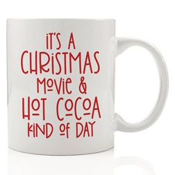 Hot Cocoa & Christmas Movie Mug