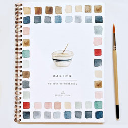 Baking Watercolor Workbook