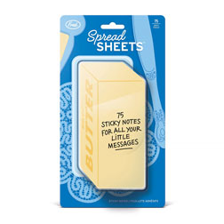 Butter Shaped Sticky Notes