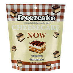 Freeze Dried Tiramisu Cheesecake Bites