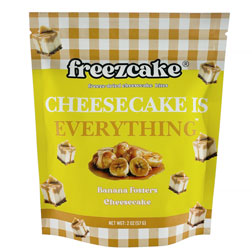 Freeze Dried Banana Foster Cheesecake Bites