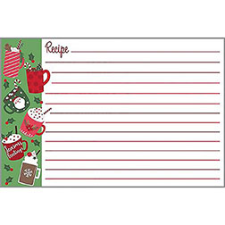 Hot Cocoa Mugs Recipe Cards