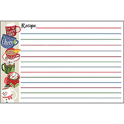 Christmas Mugs Recipe Cards