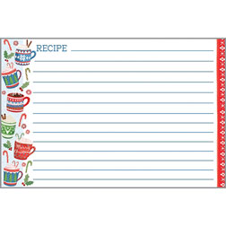 Recipe Cards - Festive Mugs