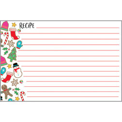 Christmas Cookies Recipe Cards