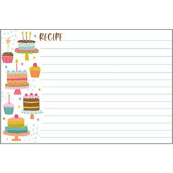 Cake and Cupcakes Recipe Cards