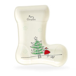 Christmas Stocking Plate