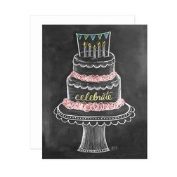 Birthday Cake Celebrate - Notecard