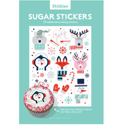 Winter Friends Stickies Edible Stickers