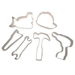 Construction Cookie Cutter Set 6pc