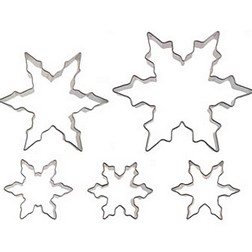 Snowflakes Cookie Cutter Set - 5pc