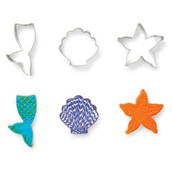 Mermaid Cookie Cutter Set