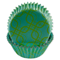 Chainlink Geo Foil-Lined Standard Cupcake Liners