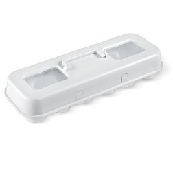 White Cupcake Egg Carton Carrier