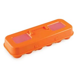 Orange Cupcake Egg Carton Carrier