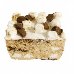 Smores Jumbo Rice Krispie Treat