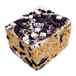 Cookies and Cream Jumbo Rice Krispie Treat
