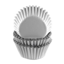 Light Silver Foil Mini Cupcake Liners