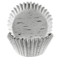 Birch Tree Foil Cupcake Liners