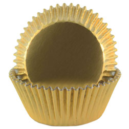 Gold Foil Standard Cupcake Liners