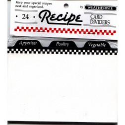 Recipe Card Divider-3 x 5"