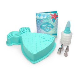 Mermaid Cake Baking Set