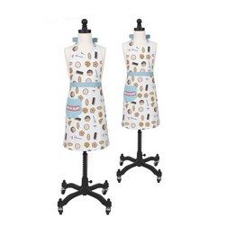 Milk & Cookies Adult and Child Apron Set
