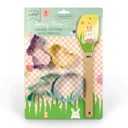 Spring Spatula & Cutter Set
