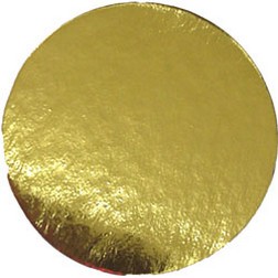 Round Cake Cardboards - 3" Mini Gold