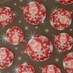 Chocolate Transfer Sheet- Christmas Ornaments