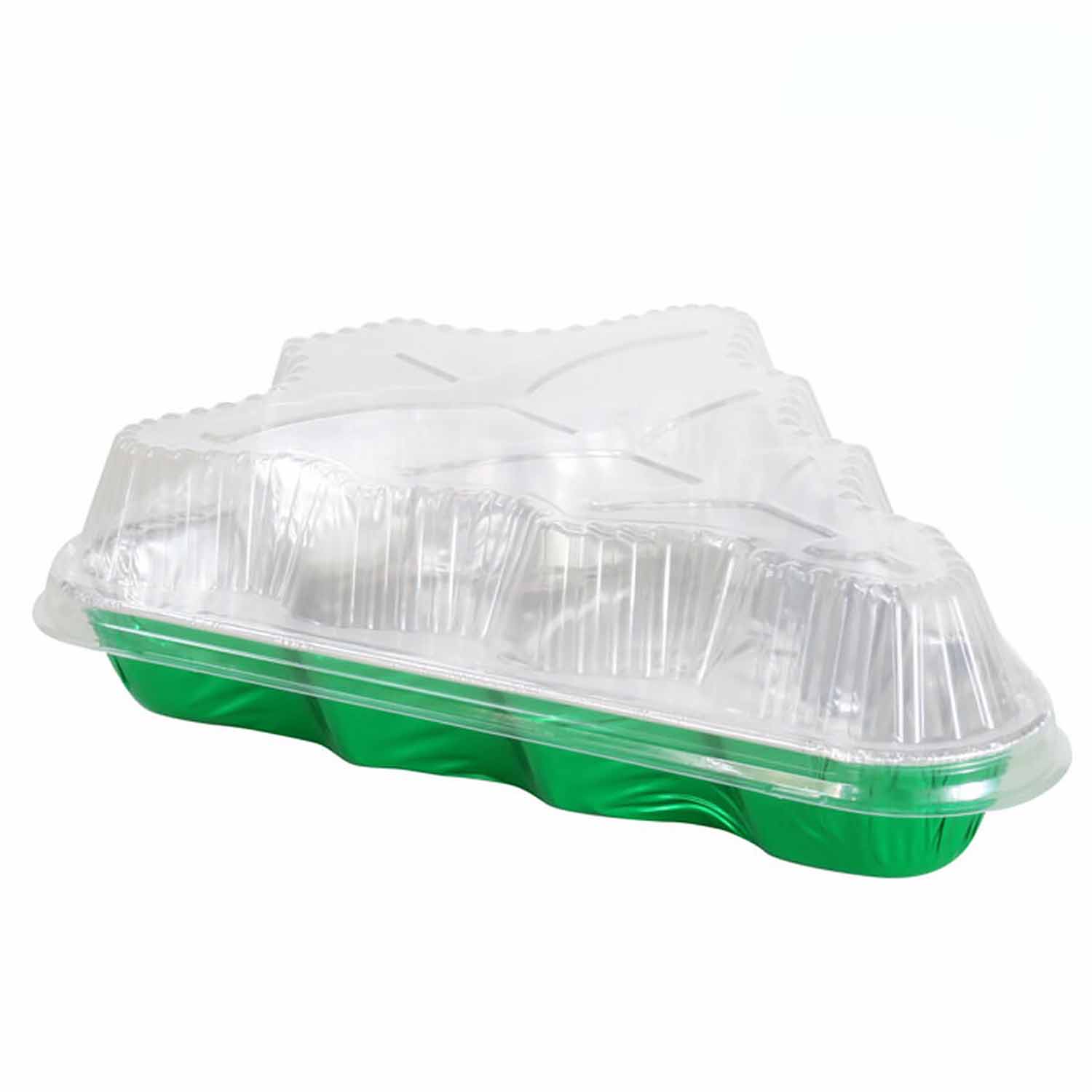Christmas Tree Foil Pan with Dome Lid
