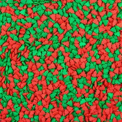 Red & Green Trees Edible Confetti Sprinkles