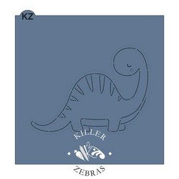 Baby Brontosaurus Stencil