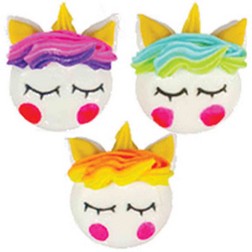Unicorn Faces Icing Layons