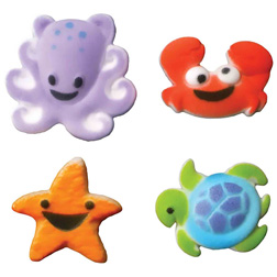 Dec-Ons® Molded Sugar - Sea Buddies Assortment