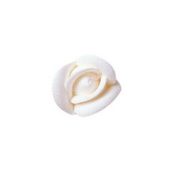 White Royal Icing Roses-1"