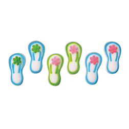 Dec-Ons® Molded Sugar - Flip Flop Sandals