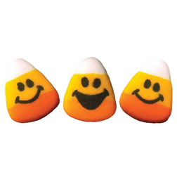 Dec-Ons® Molded Sugar - Candy Corn Faces