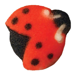 Dec-Ons® Molded Sugar - Lady Bugs