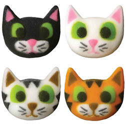 Dec-Ons® Molded Sugar - Cat Assortment