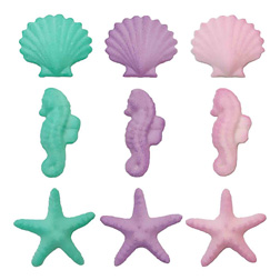 Icing Layons - Starfish and Shells